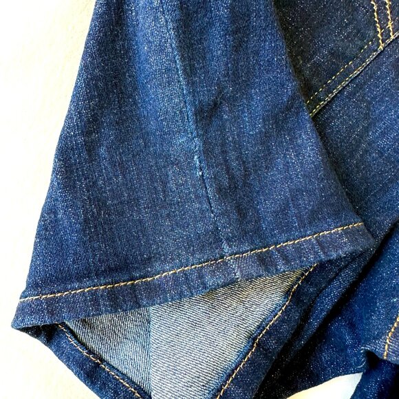 Levi's Dark Wash Denim Shorts - Picture 6 of 10